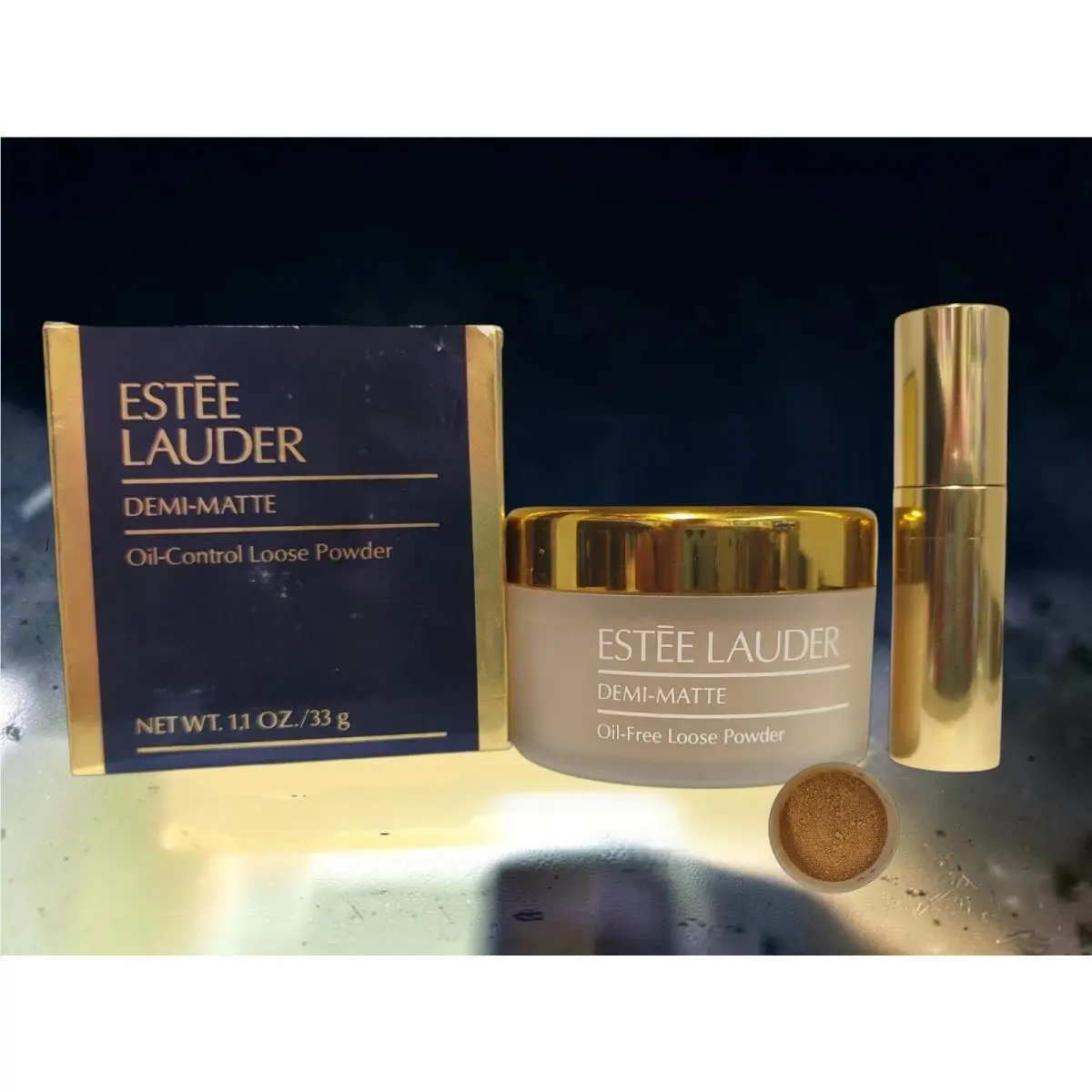 Estee Lauder Demi Matte Oil Control Loose Powder 1.1 oz 13 Golden Beige