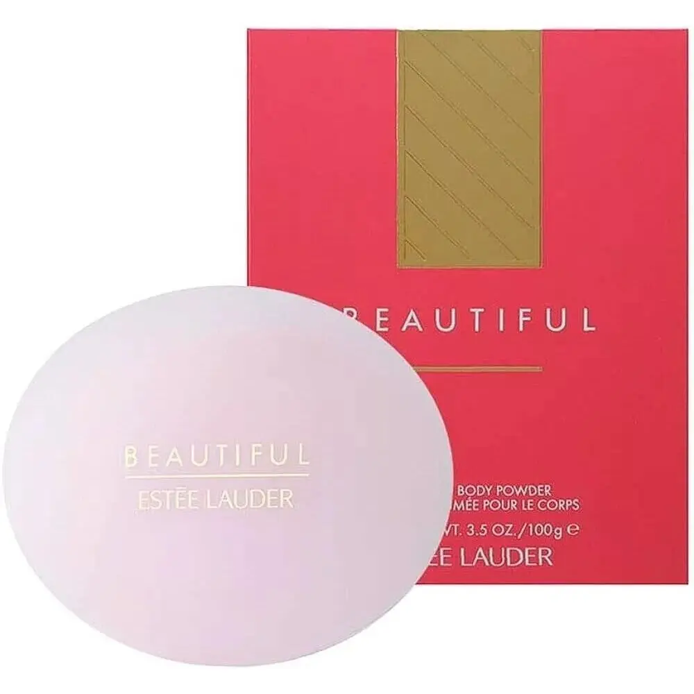 Estee Lauder Beautiful Perfumed Body Powder with Puff 100 g/3.5oz Full Size by Estée Lauder