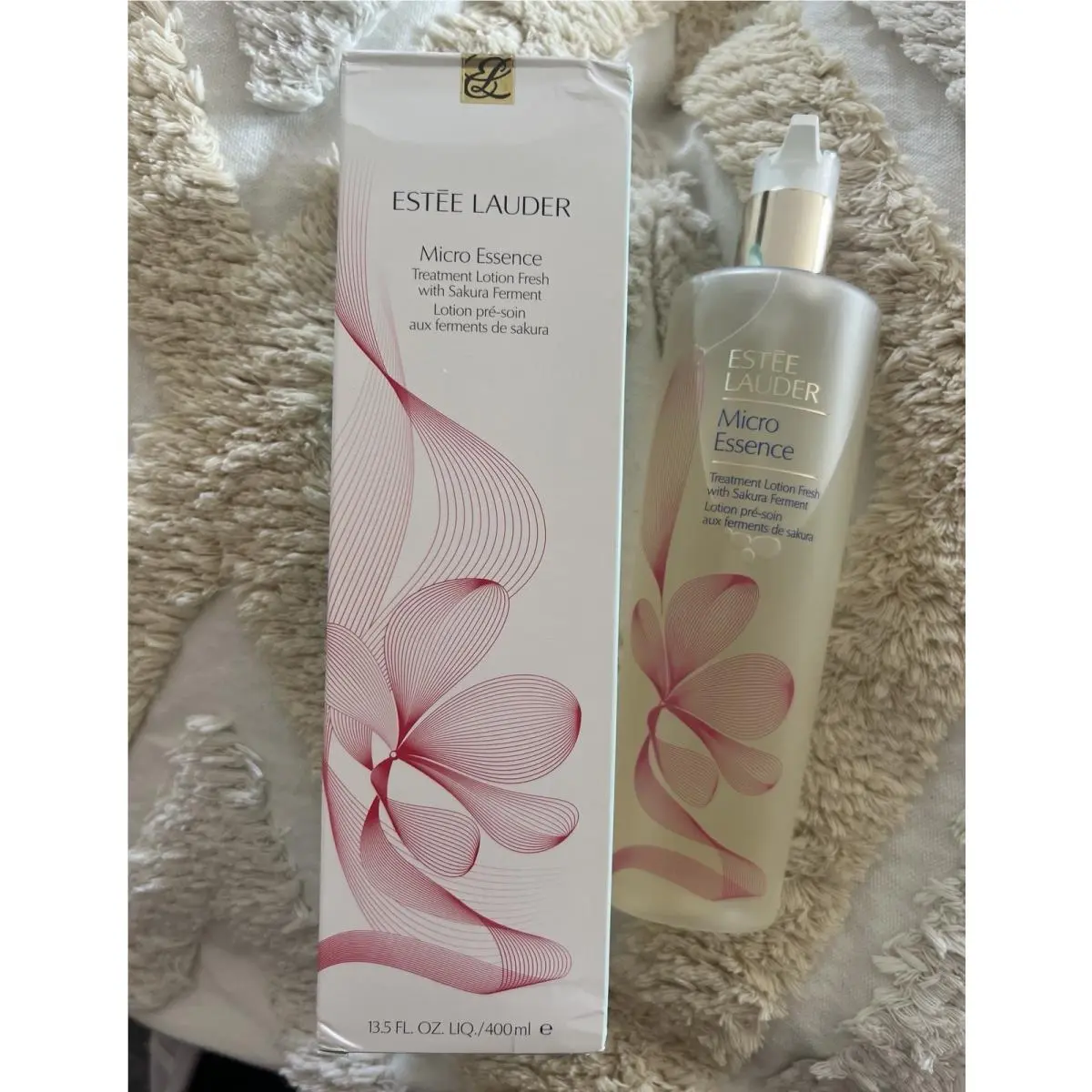 Estee Lauder Micro Essence Treatment Lotion with Sakura Ferment 13.5oz Jumbo by Estée Lauder