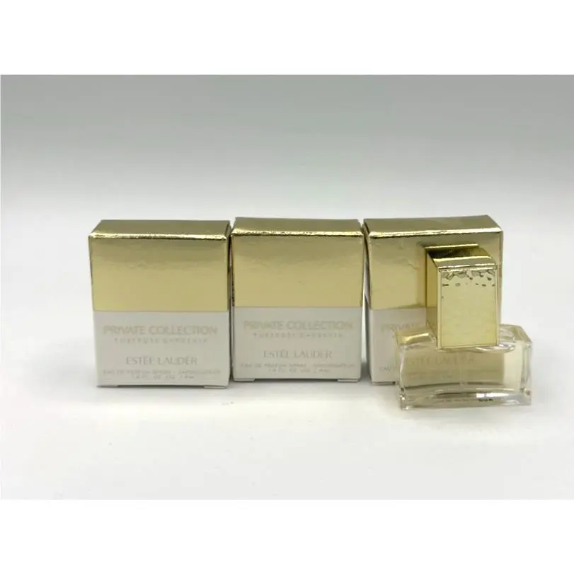 Lot/3 Estee Lauder Private Collection Tuberose Gardenia Eau de Parfum .14 oz by Estée Lauder