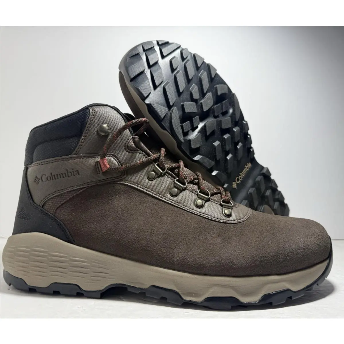 Columbia Ton Wander Leather Boot Omni Max Shoes Men Size 13 US Wide