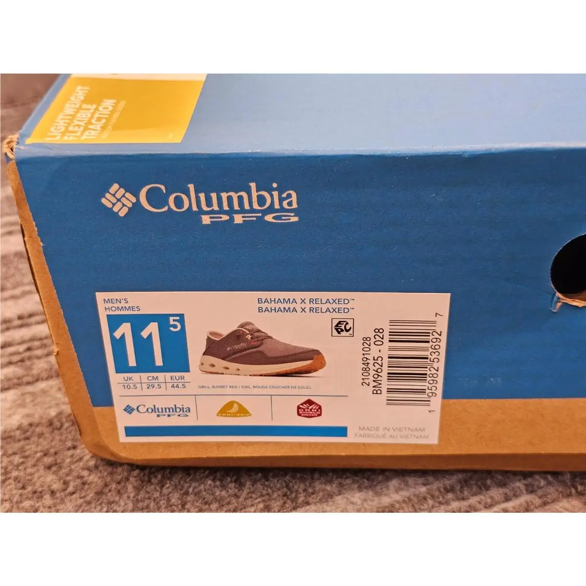 Columbia shoes - Bahama X Relaxed - Bahama Relaxed - BM9625 BM9625-028 - Gray (UPC: 195982536927) 1