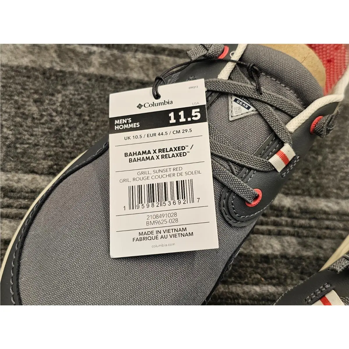 Columbia shoes - Bahama X Relaxed - Bahama Relaxed - BM9625 BM9625-028 - Gray (UPC: 195982536927) 3