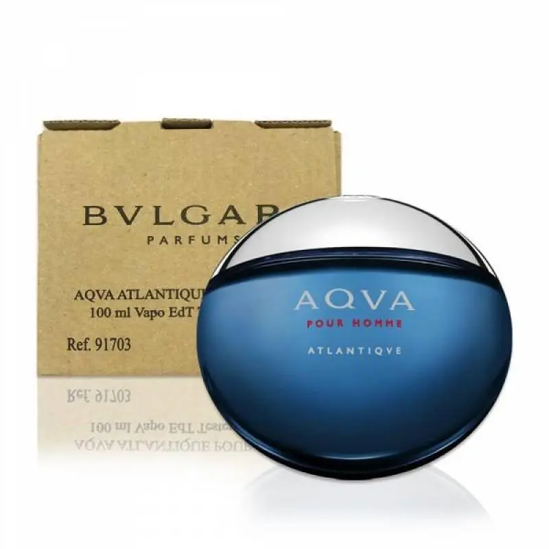 Aqva Pour Homme Atlantique Eau de Toilette 100 mL / 3.4 fl oz – Tester by Bvlgari