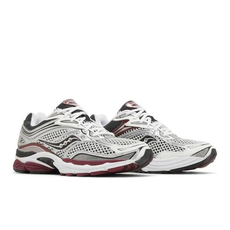 Saucony shoes - Saucony ProGrid Omni 9 OG White Silver Red - S70739 - White/Silver/Red 6