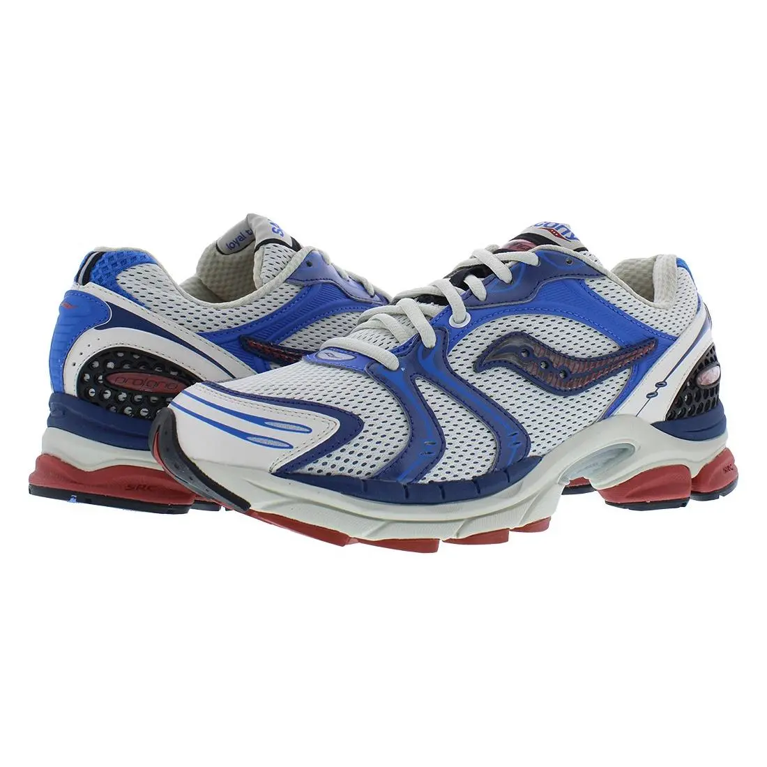 Saucony shoes - Grey/Royal/Rust 0