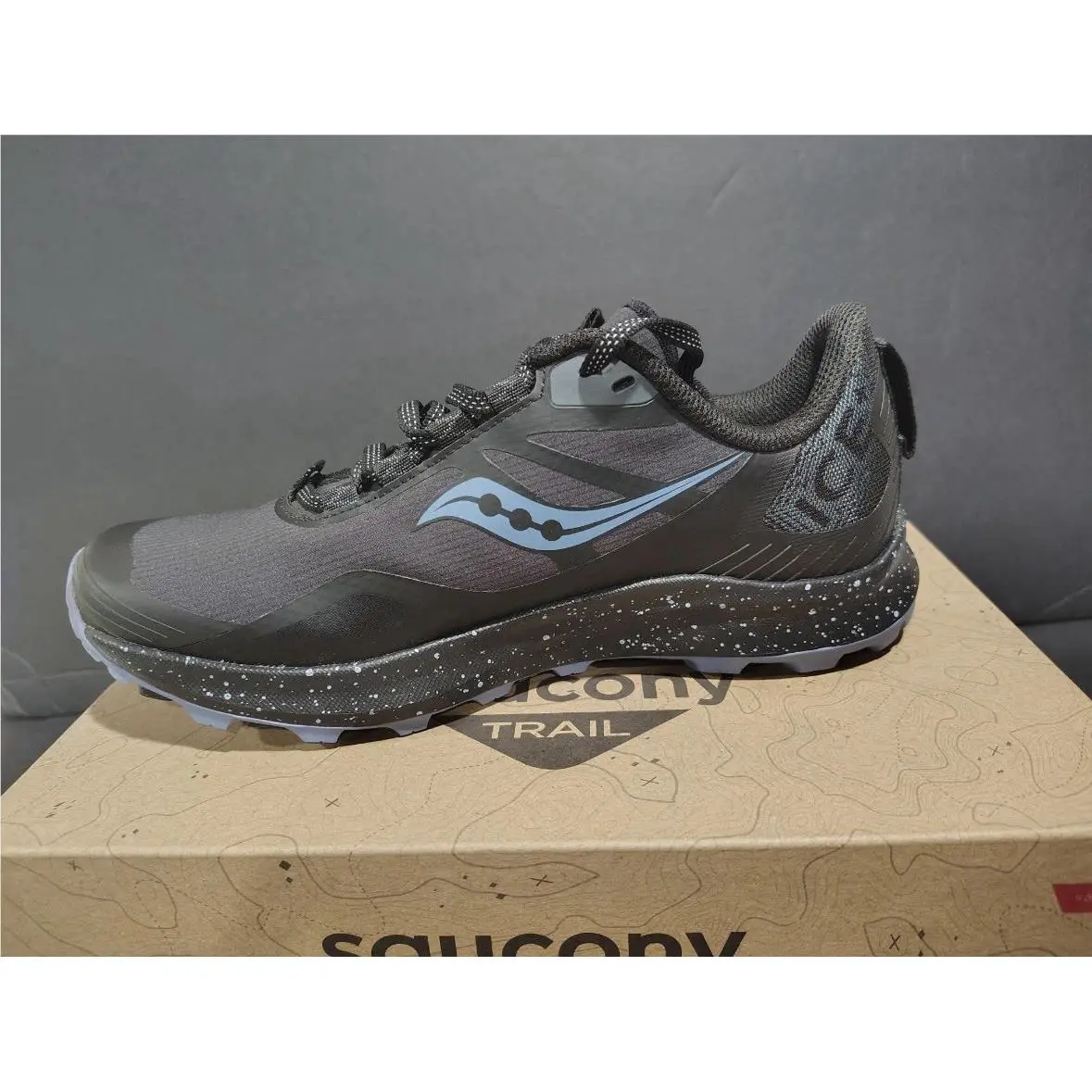 Saucony shoes - Saucony Peregrine ICE - Peregrine ICE - S10791-10 - Black (UPC: 0195018356864) 1