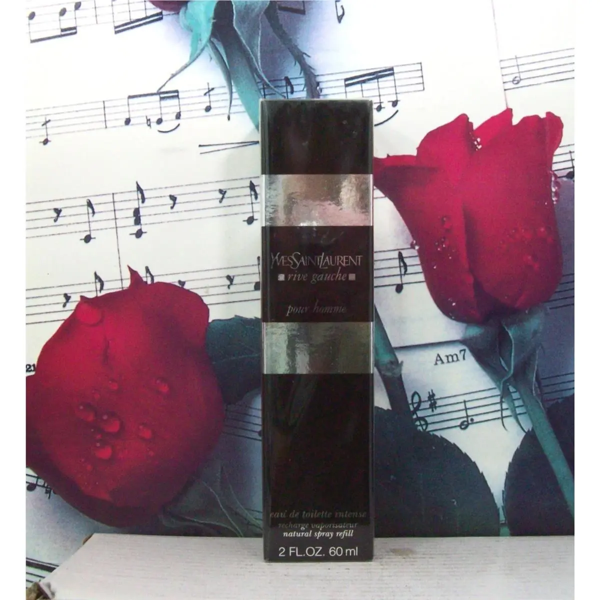 Yves Saint Laurent Rive Gauche Pour Homme Edt Intense Spray Refill 2.0 OZ