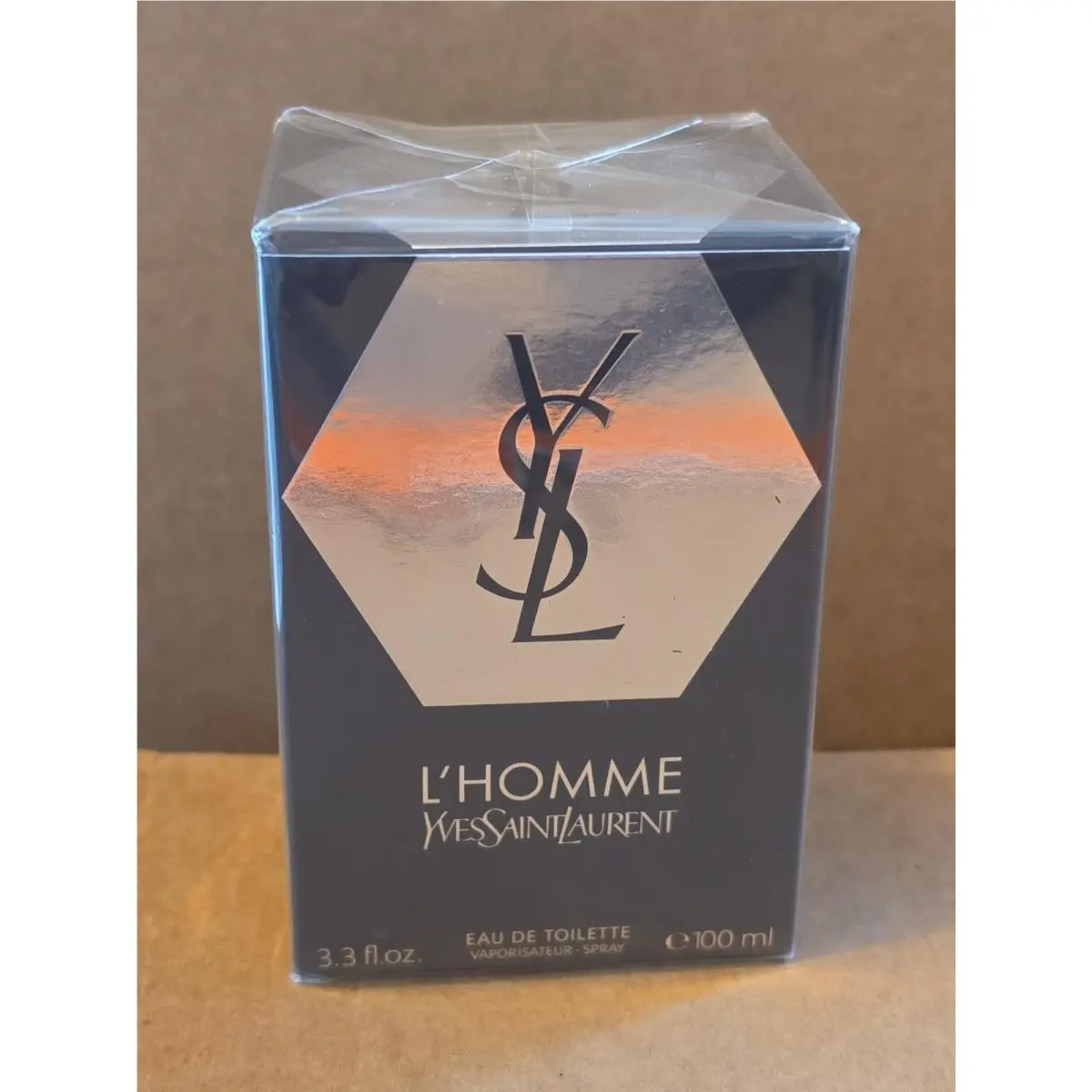 Ysl L`homme by Yves Saint Laurent Cologne Men 3.3 3.4 OZ Edt Spray