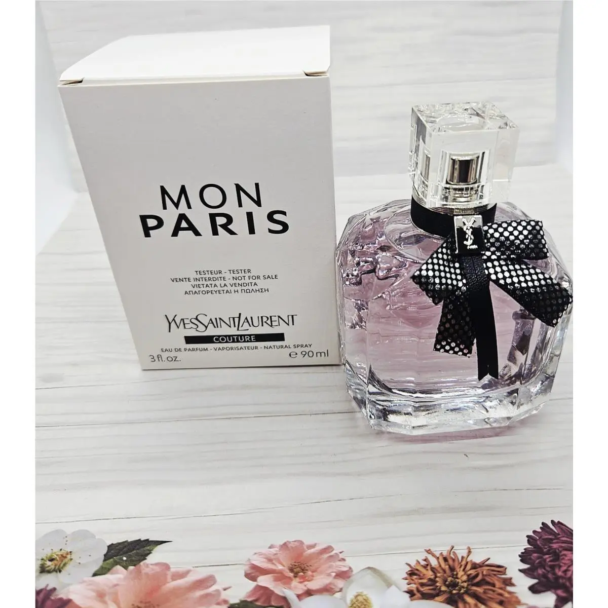 Yves Saint Laurent Mon Paris Couture Eau de Parfum For Women 3.0oz White Box Tst