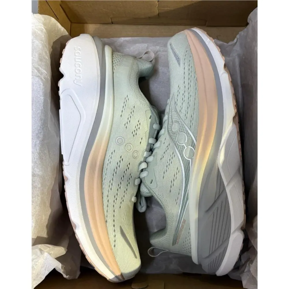 Saucony shoes - Saucony Hurricane 25 - Hurricane - 10258830623016 - Mist/Cameo (UPC: 0195021611721) 2