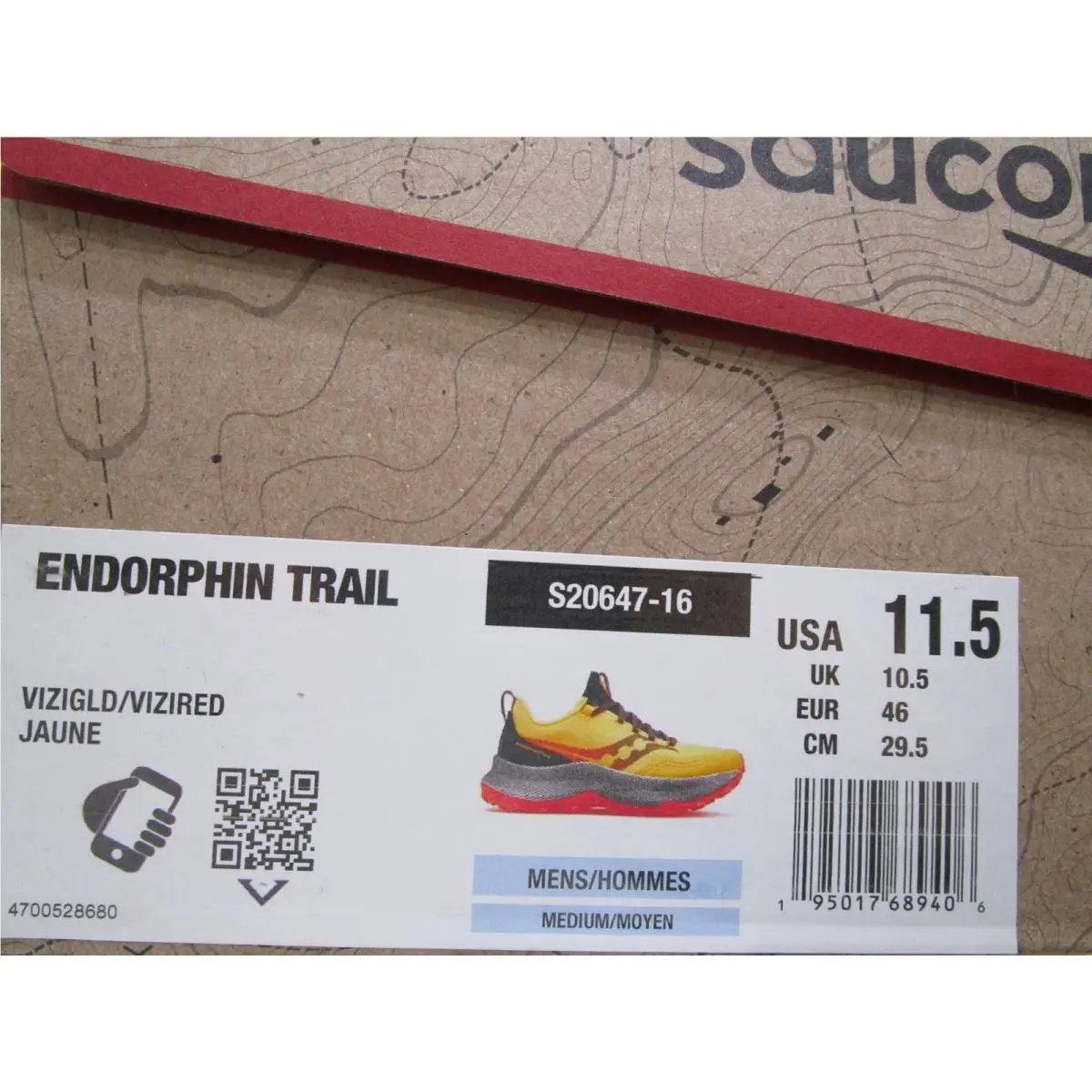 Saucony shoes - S2064716 - S20647-16 - Yellow 4
