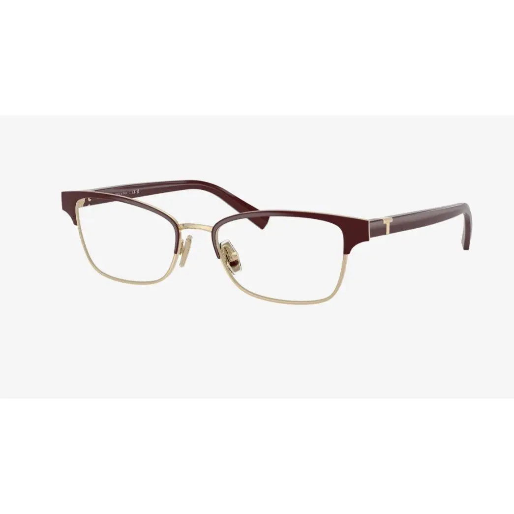 Tiffany Co 0TF1168-6185-53 Eyeglasses Brown Clear Lens 53mm Unisex by Tiffany & Co.