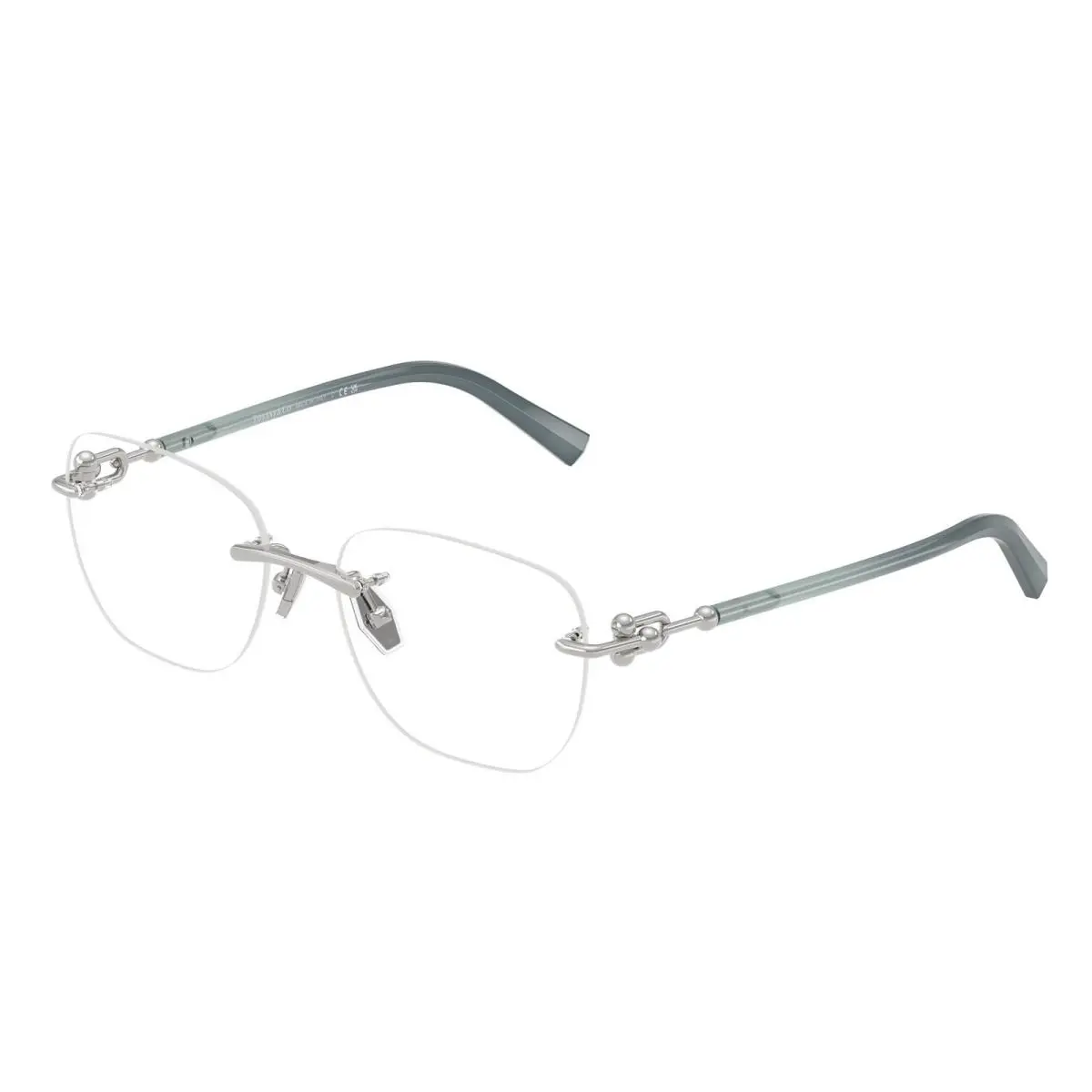 Tiffany Co 0TF1170D-6001-54 Eyeglasses Blue Clear Lens 54mm Unisex by Tiffany & Co.