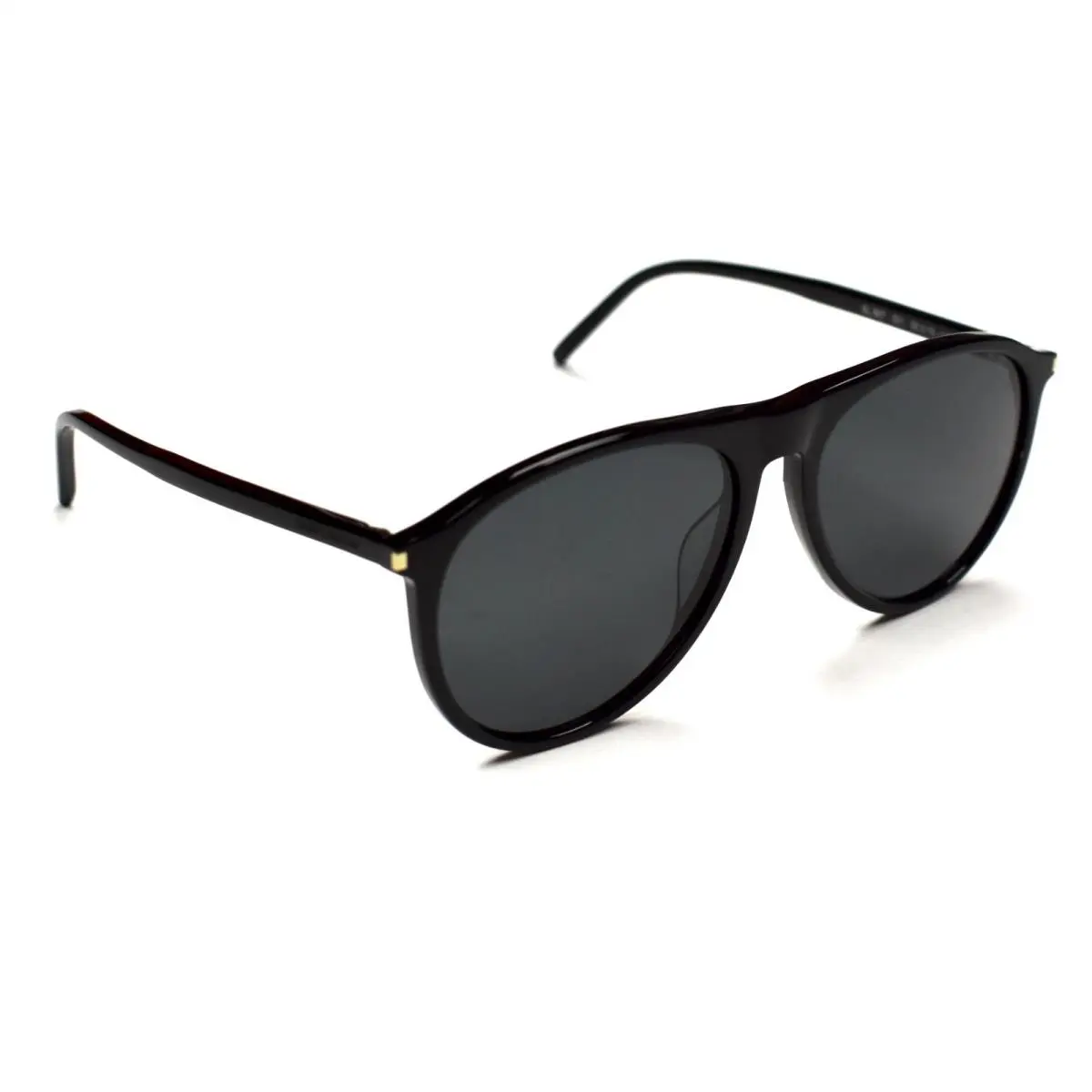 Saint Laurent Paris Black SL 667 Aviator Sunglasses Men`s by Yves Saint Laurent