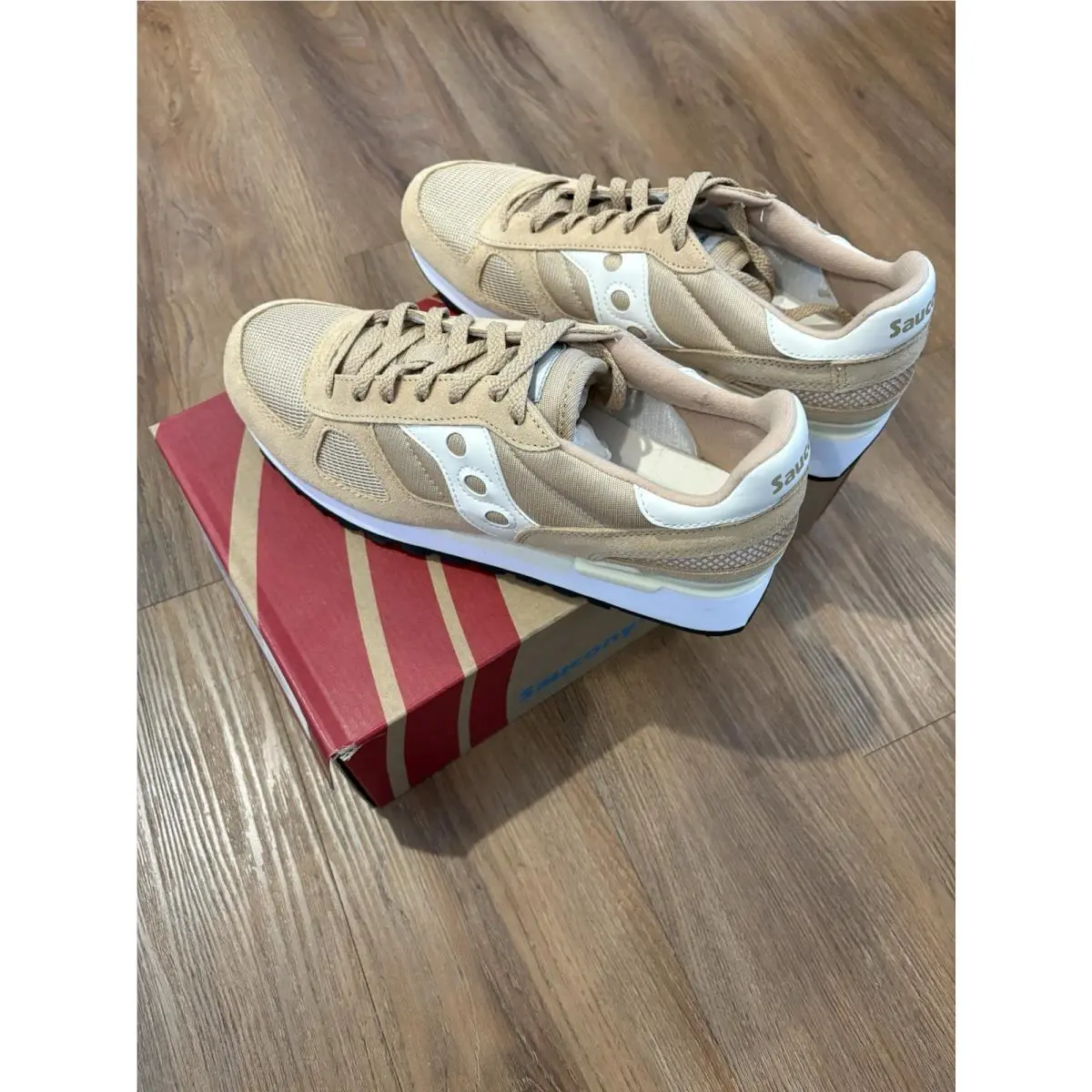 Saucony Shadow Original Shadow Tan S2108-639 Men’s Size 9 Mens with Box