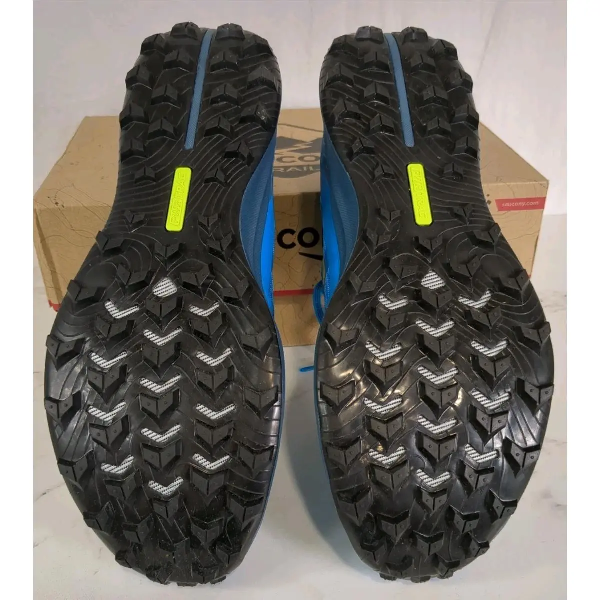 Saucony shoes - Saucony Peregrine 12 - Peregrine - Ocean Blue/Black 5