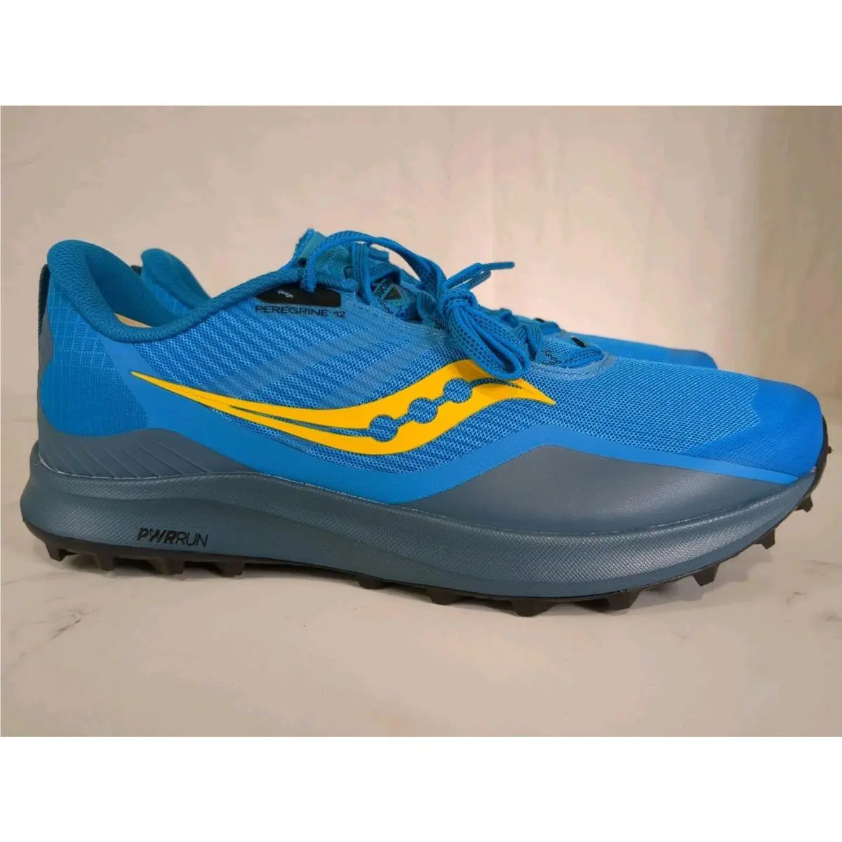 Saucony shoes - Saucony Peregrine 12 - Peregrine - Ocean Blue/Black 3