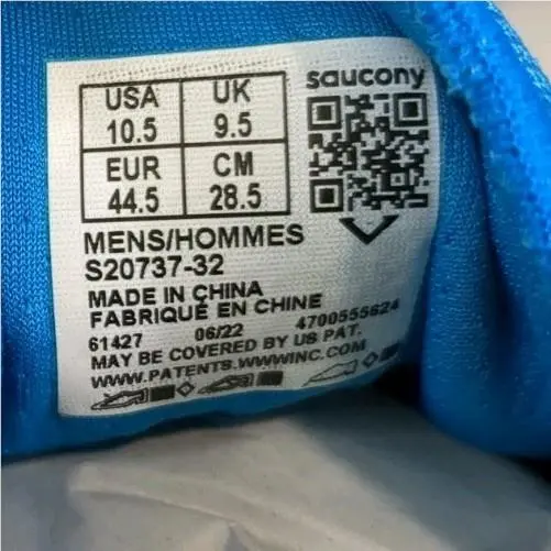 Saucony shoes - Saucony Peregrine 12 - Peregrine - Ocean Blue/Black 4