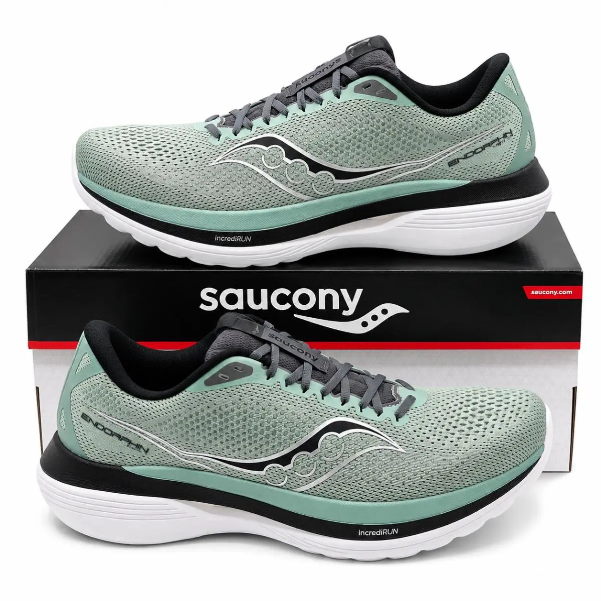Saucony Endorphin Trainer Iceberg Carbon S20996-228 Running Shoes Men’s Size 12