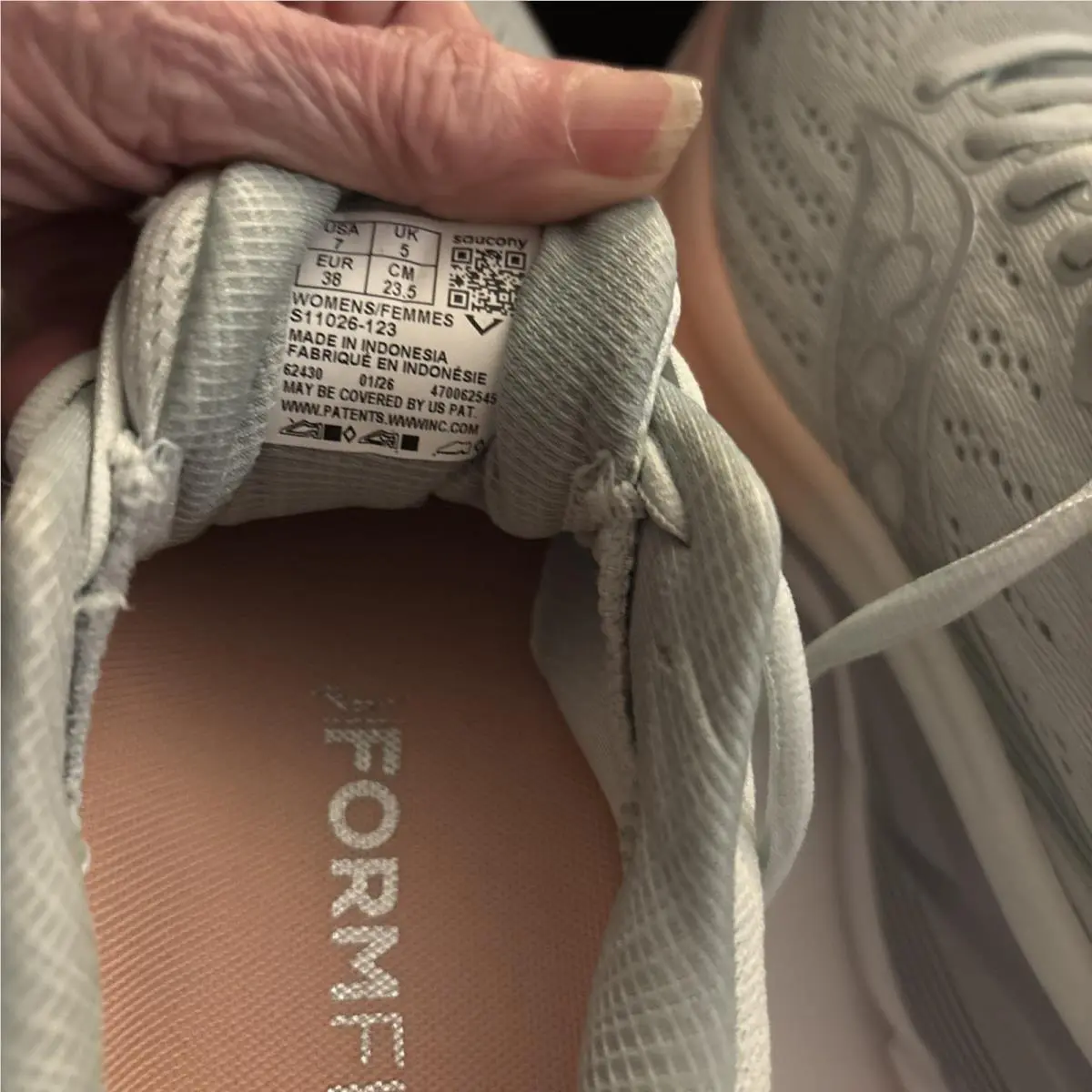Saucony shoes - 25 - S11026 - Mist / Cameo 5