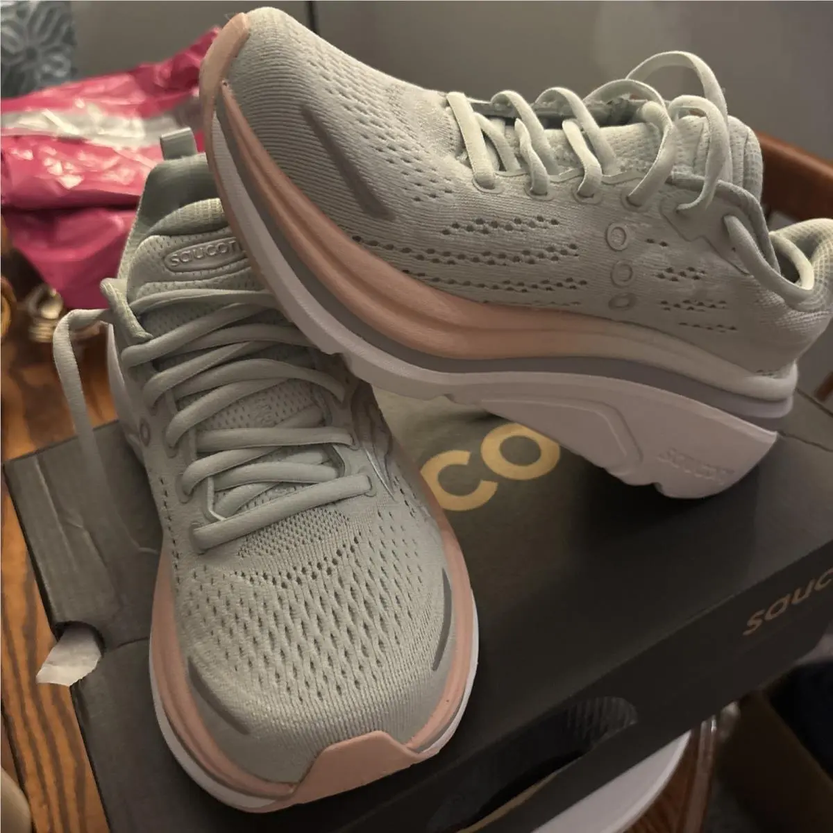 Saucony shoes - 25 - S11026 - Mist / Cameo 7