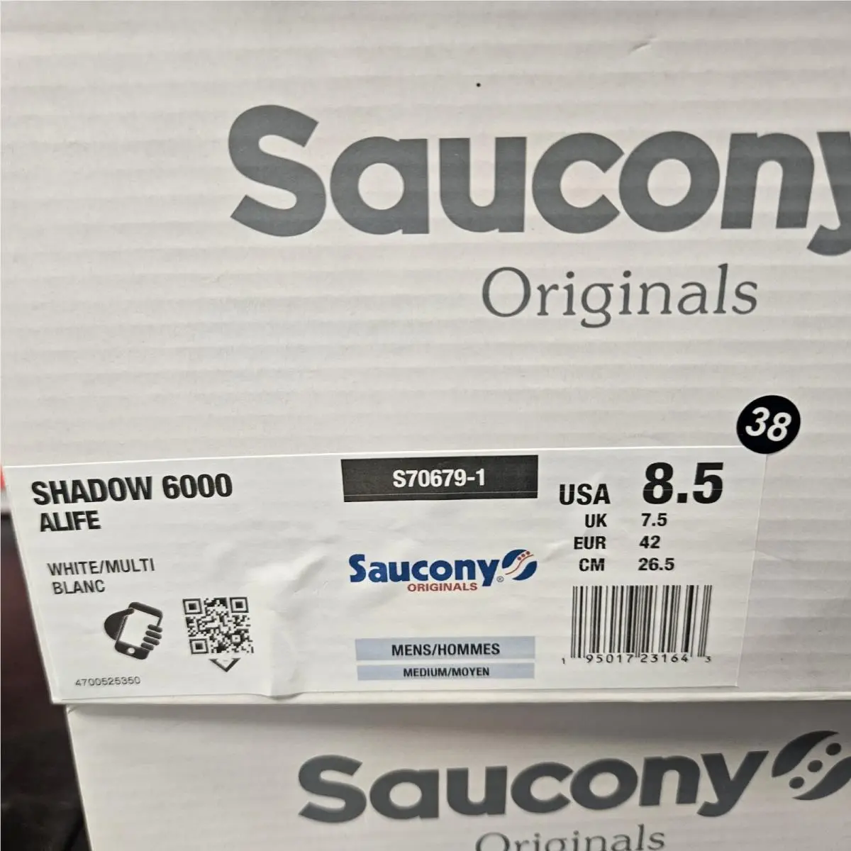 Saucony shoes - Saucony ALIFE x Shadow 6000 - S70679-1 - White / Multi 4