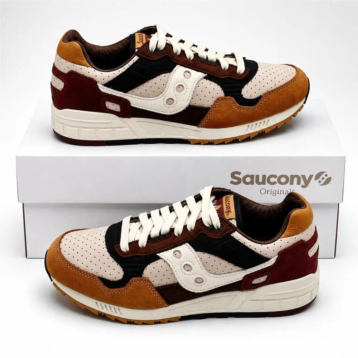 Saucony Originals Shadow 5000 S70945-1 Grey Multi Sneakers Men’s 7.5 Women’s 9