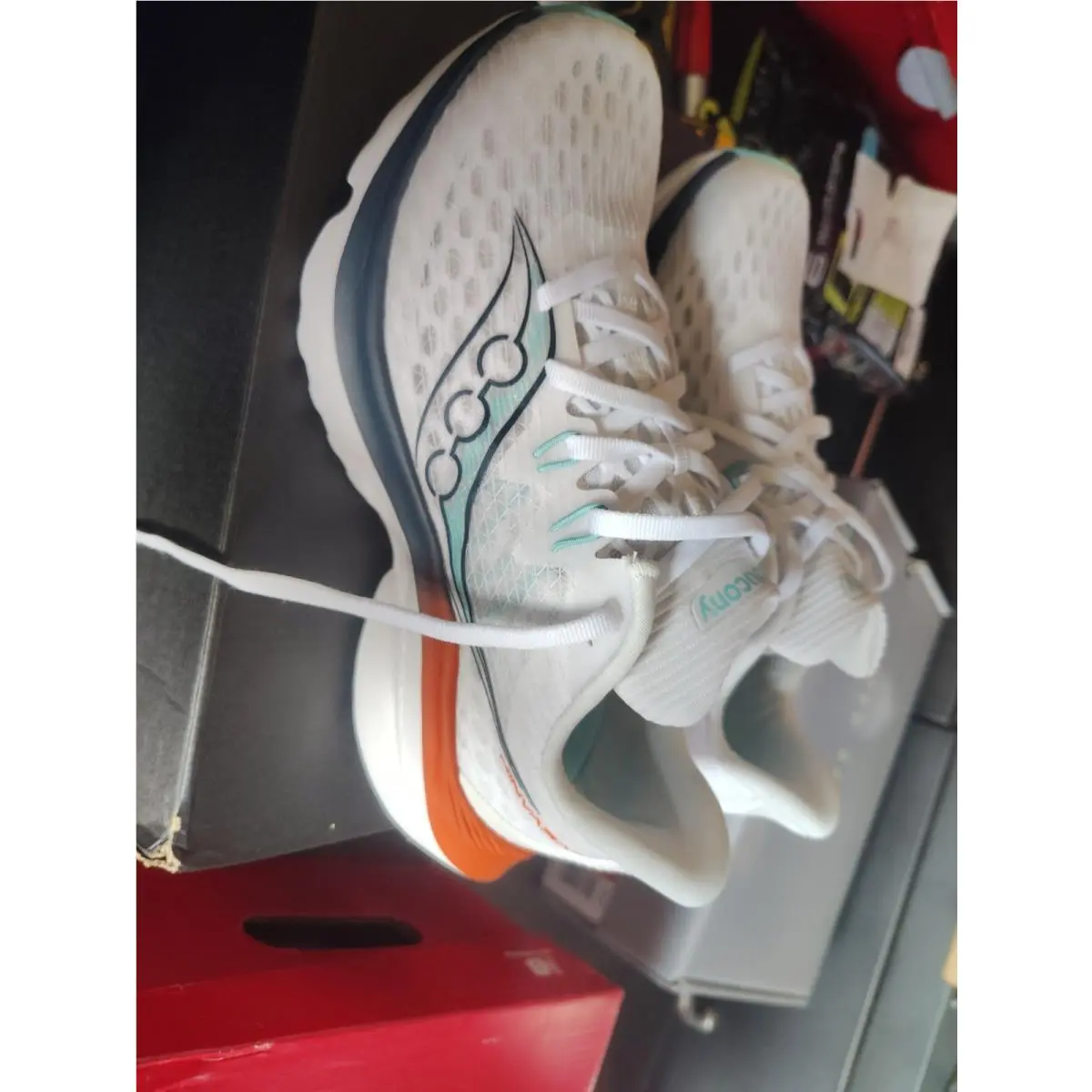 Saucony shoes - Kinvara 16 - Kinvara - White | Aqua 0