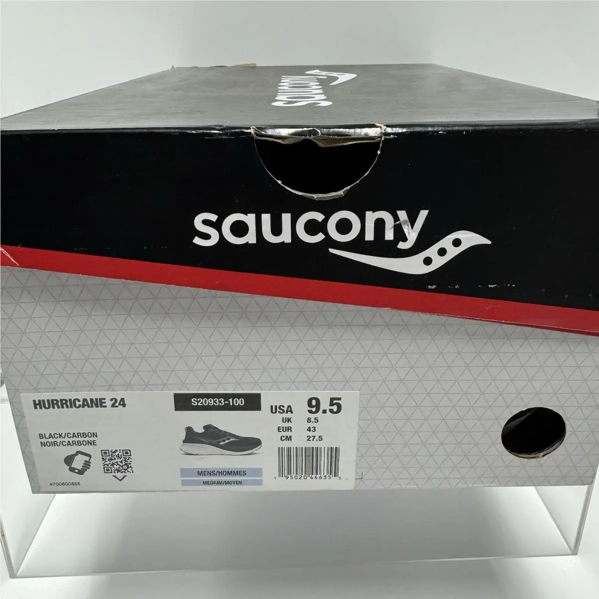 Saucony shoes - Saucony Hurricane 24 - Hurricane - S20933-100 - Black 6