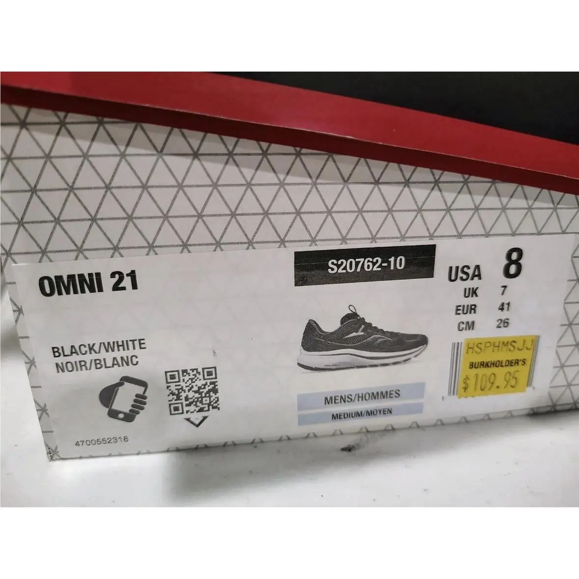Saucony shoes - Saucony Omni 21 - Omni - Black 4