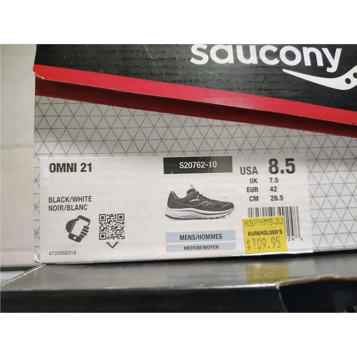 Saucony shoes - Saucony Omni 21 - Omni - Black 4