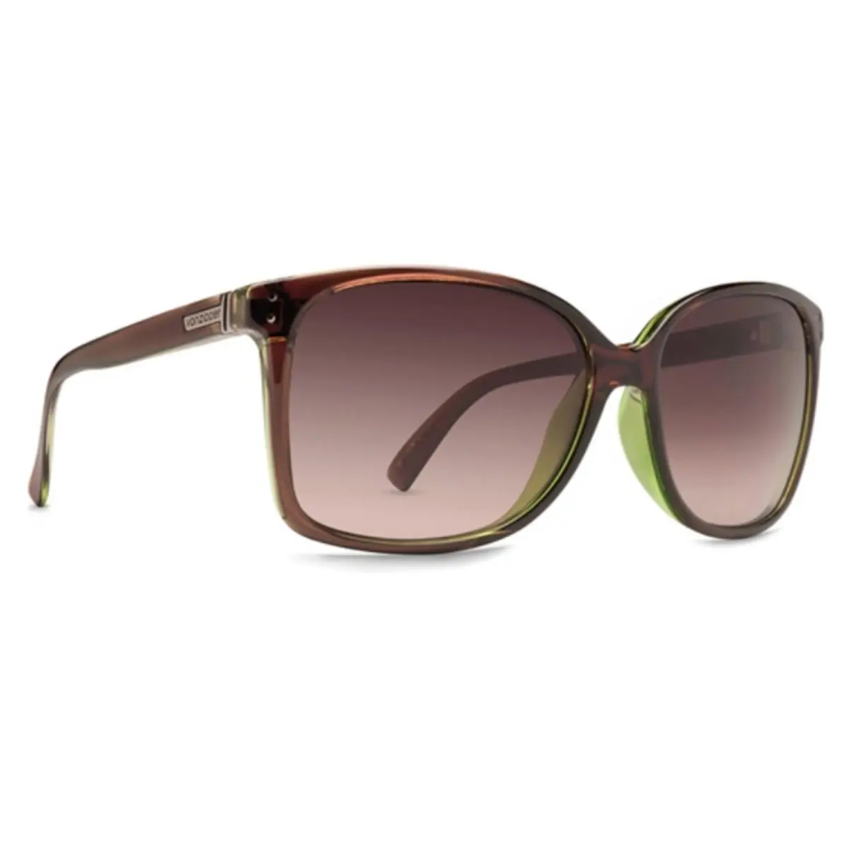 Von Zipper Castaway Sunglasses-brn Brown Lime Duo