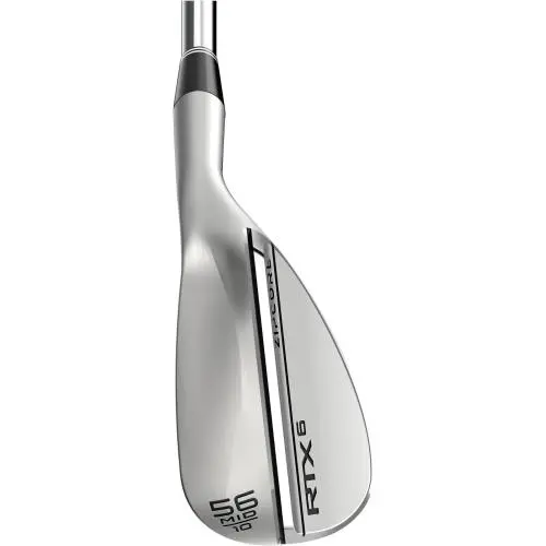 Cleveland Golf  - Cleveland RTX 6 ZipCore - RTX ZipCore - Satin, Lie Angle: Silver 9