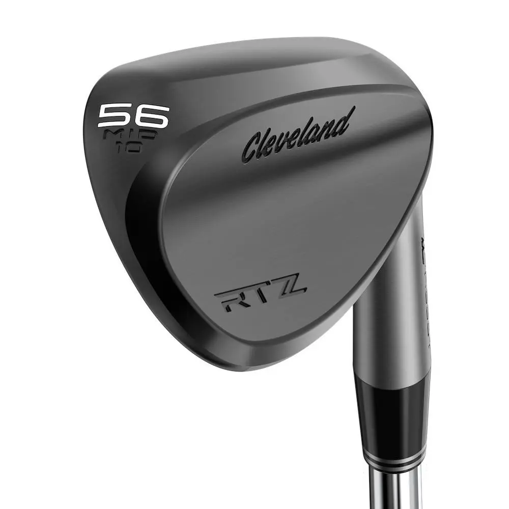 Cleveland Golf LH Rtz 58 /10 Black Satin Wedge Mid Steel Left Handed - Black
