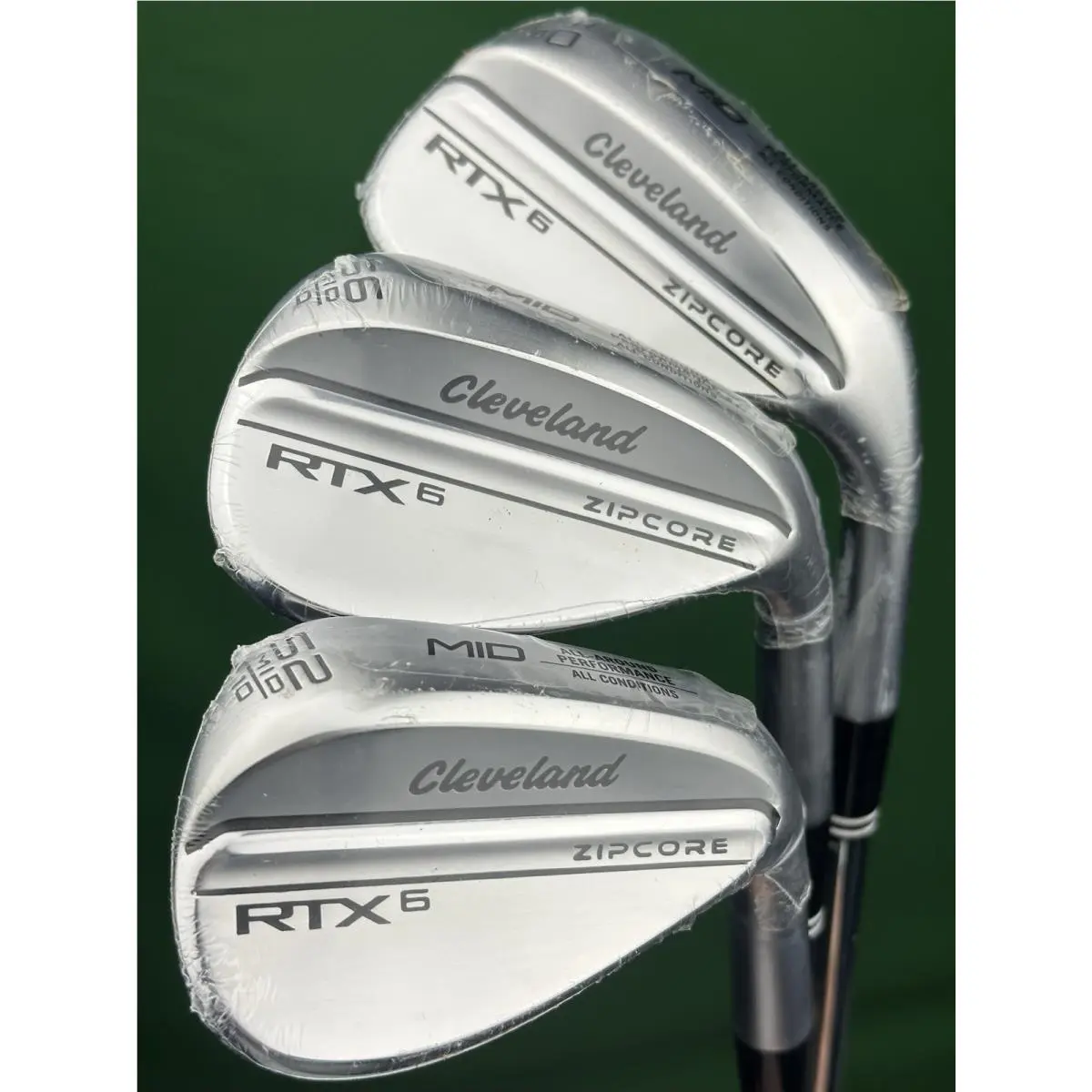 Cleveland Rtx 6 Tour Satin Wedge Set 52-10 56-10 60-10 GW SW LW Steel