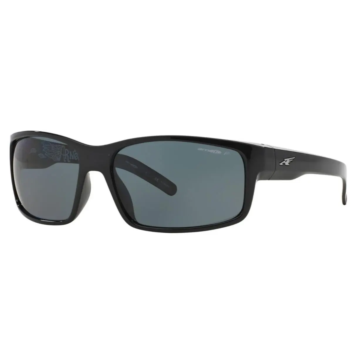 Arnette Fastball Sunglasses AN 4202 226781 Shiny Black Grey Polarized