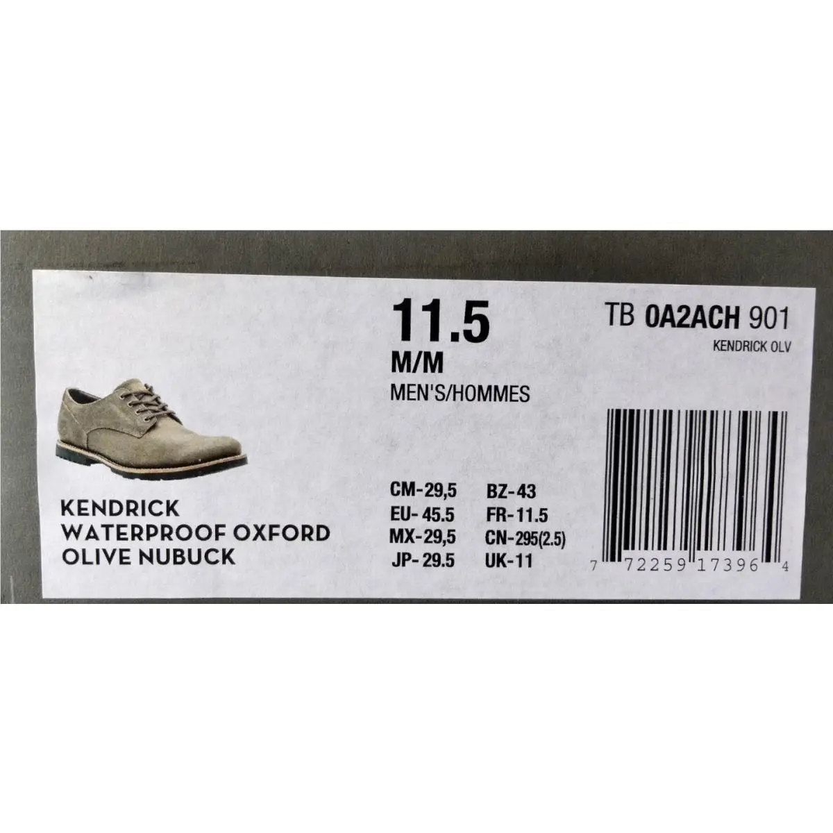 Timberland shoes - TBOA2ACH - Olive Brown (UPC: 772259173964) 4