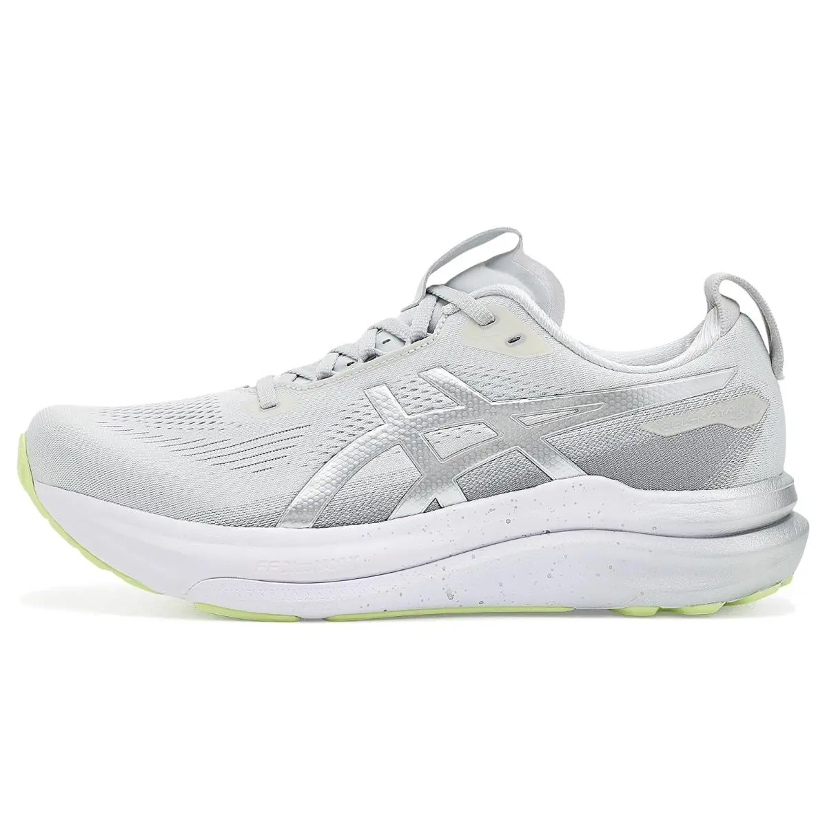 Asics shoes - Platinum/Glow Green 2