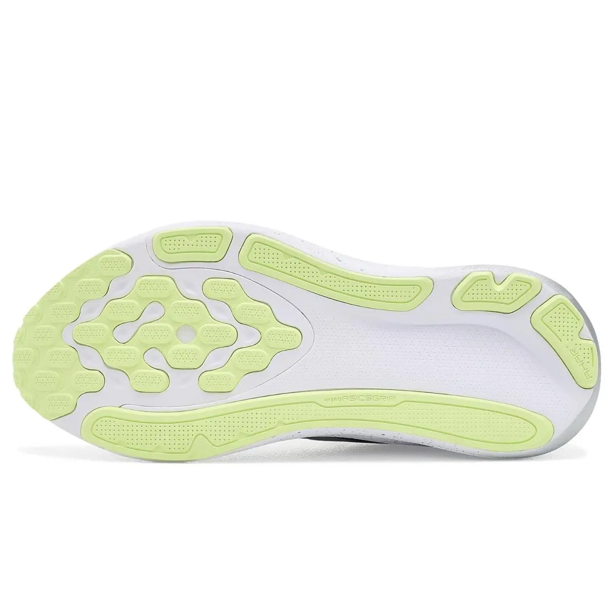 Asics shoes - Platinum/Glow Green 10