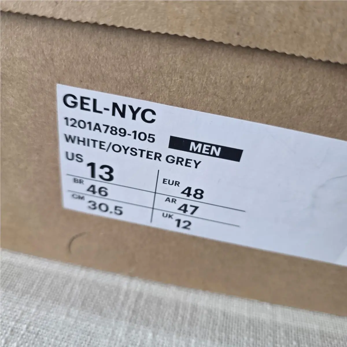 Asics shoes - ASICS Gel NYC - Gel NYC - 1201A789-105 - Ivory 6