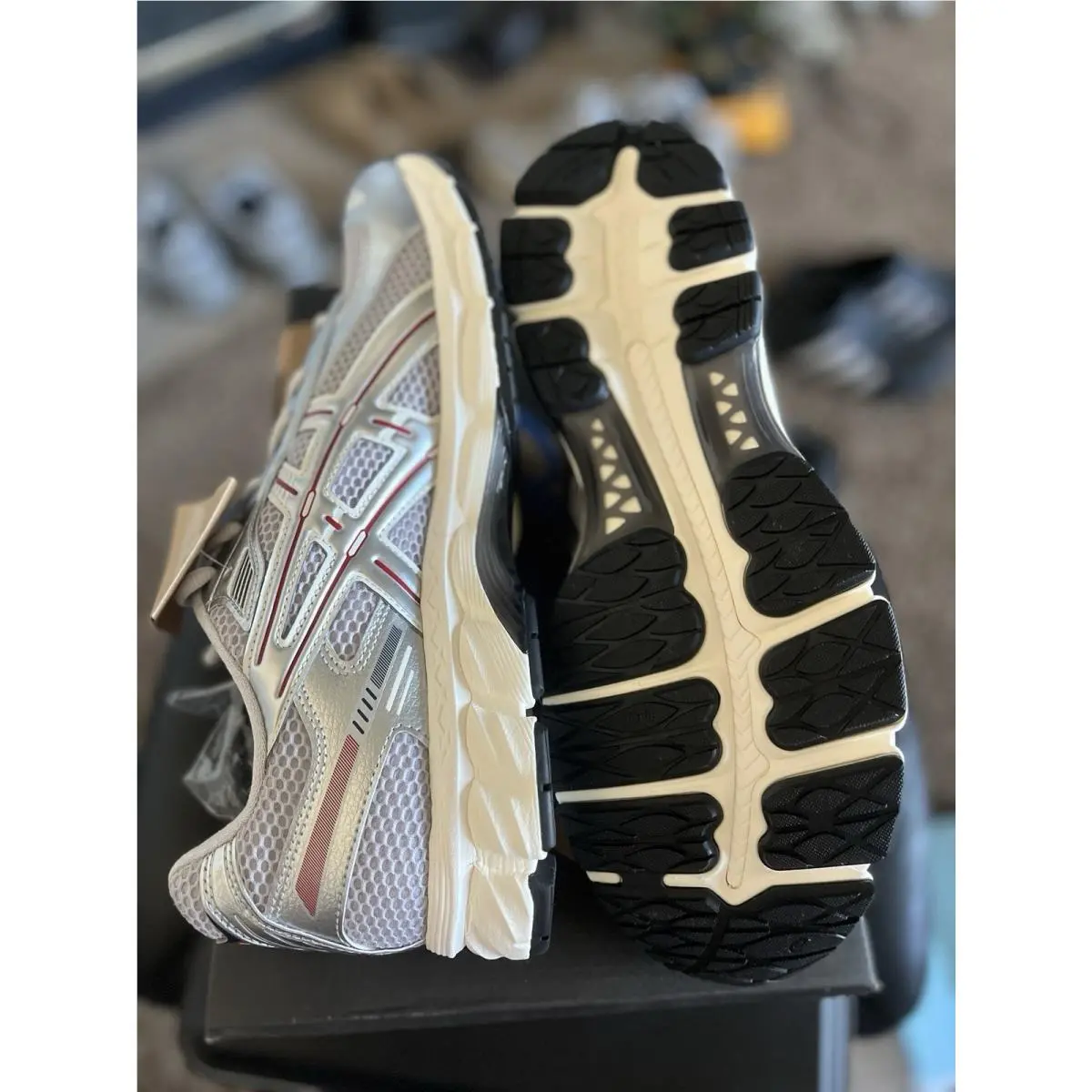 Asics shoes - ASICS GEL-Kayano - 1203A905-020 - Wind Chime/Pure Silver 6