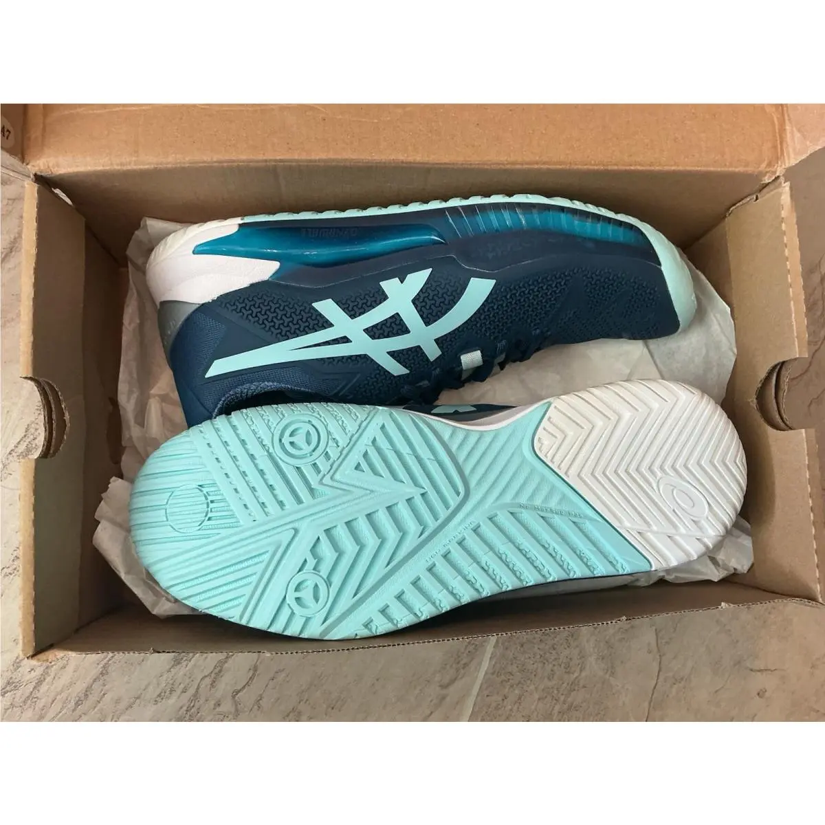 Asics shoes - Asics Gel Resolution 8 - Gel Resolution - Blue 1