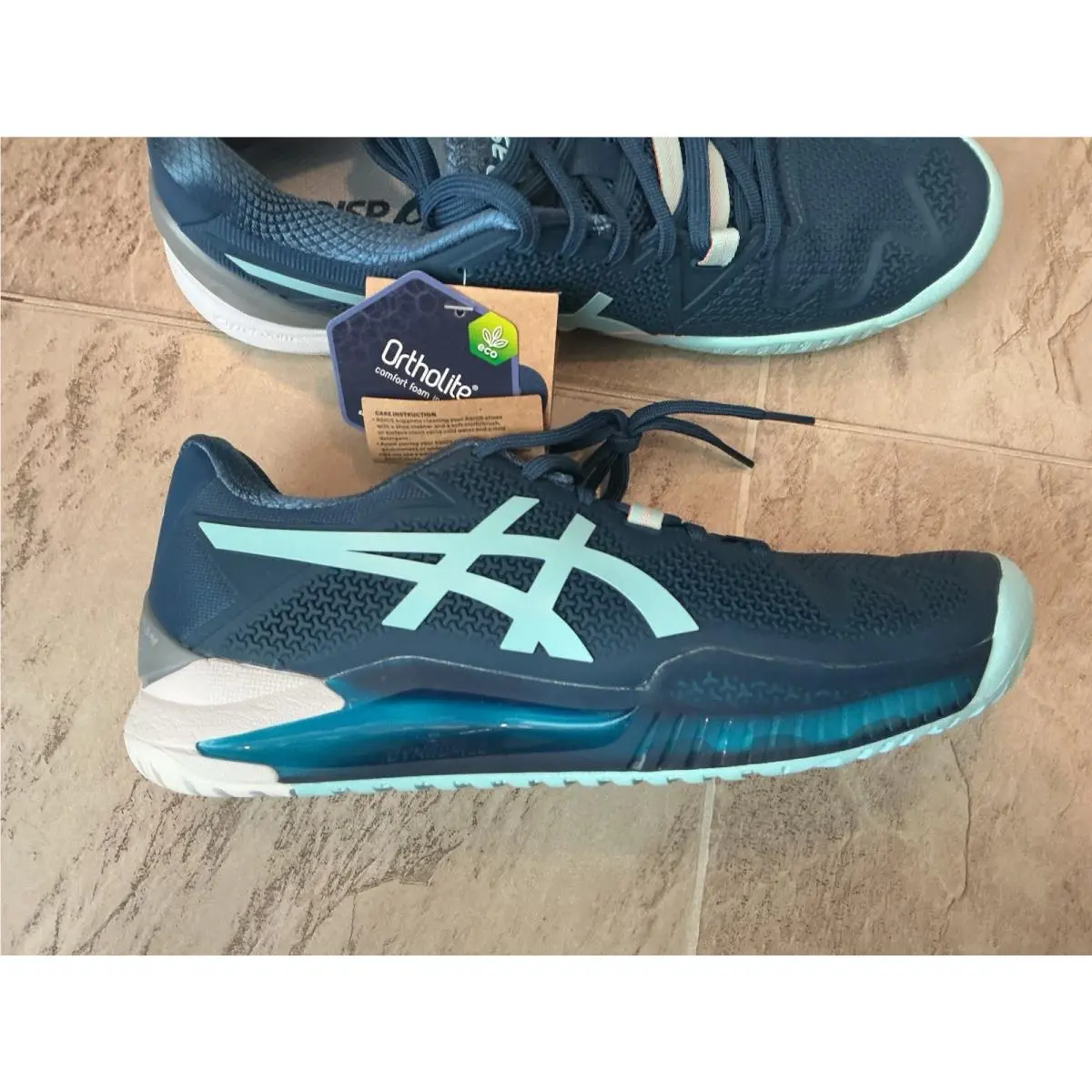 Asics shoes - Asics Gel Resolution 8 - Gel Resolution - Blue 3