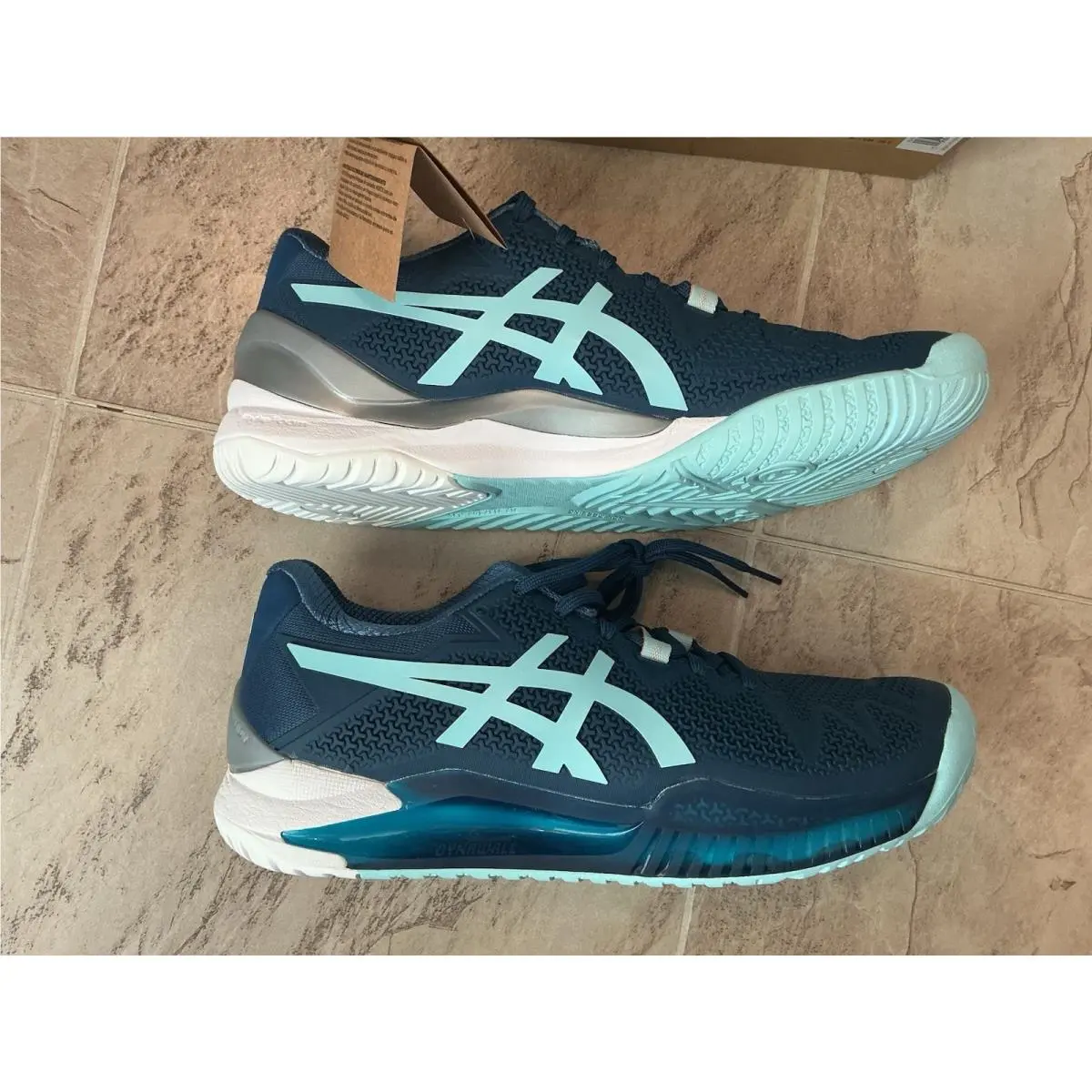 Asics shoes - Asics Gel Resolution 8 - Gel Resolution - Blue 4