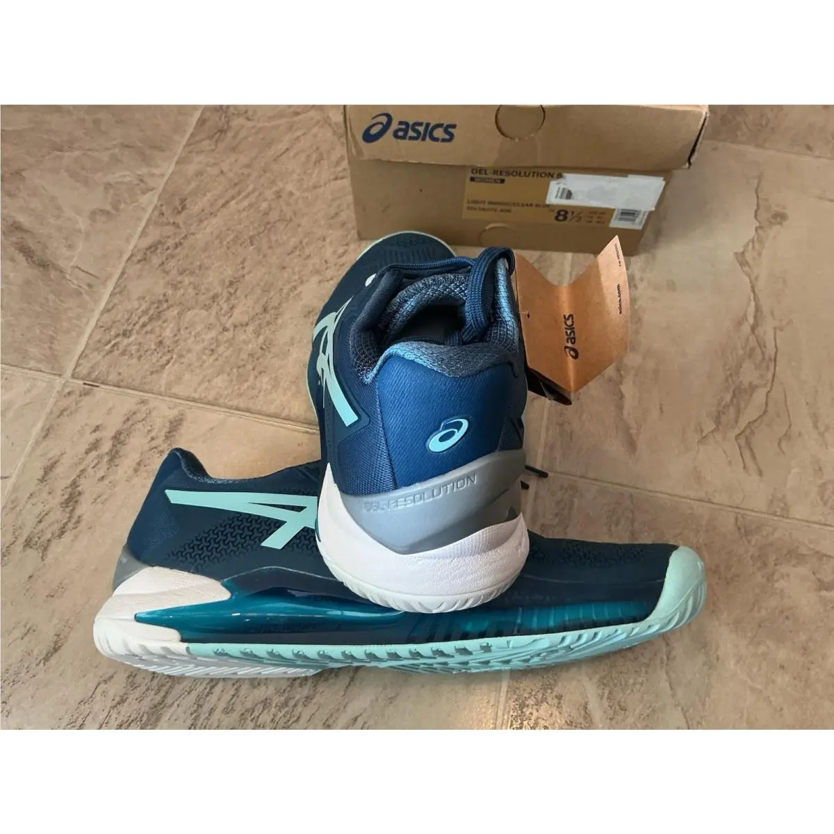 Asics shoes - Asics Gel Resolution 8 - Gel Resolution - Blue 5