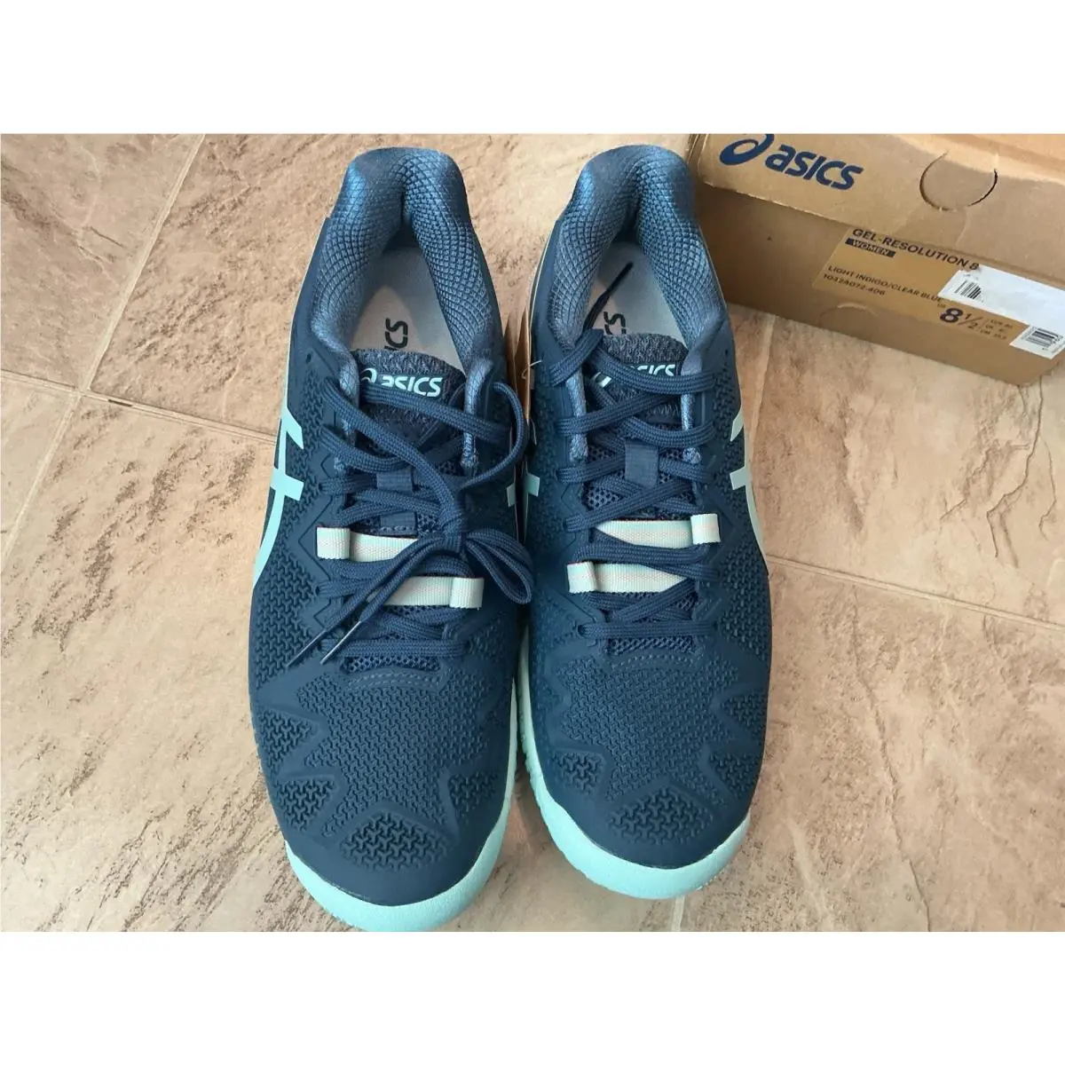 Asics shoes - Asics Gel Resolution 8 - Gel Resolution - Blue 6