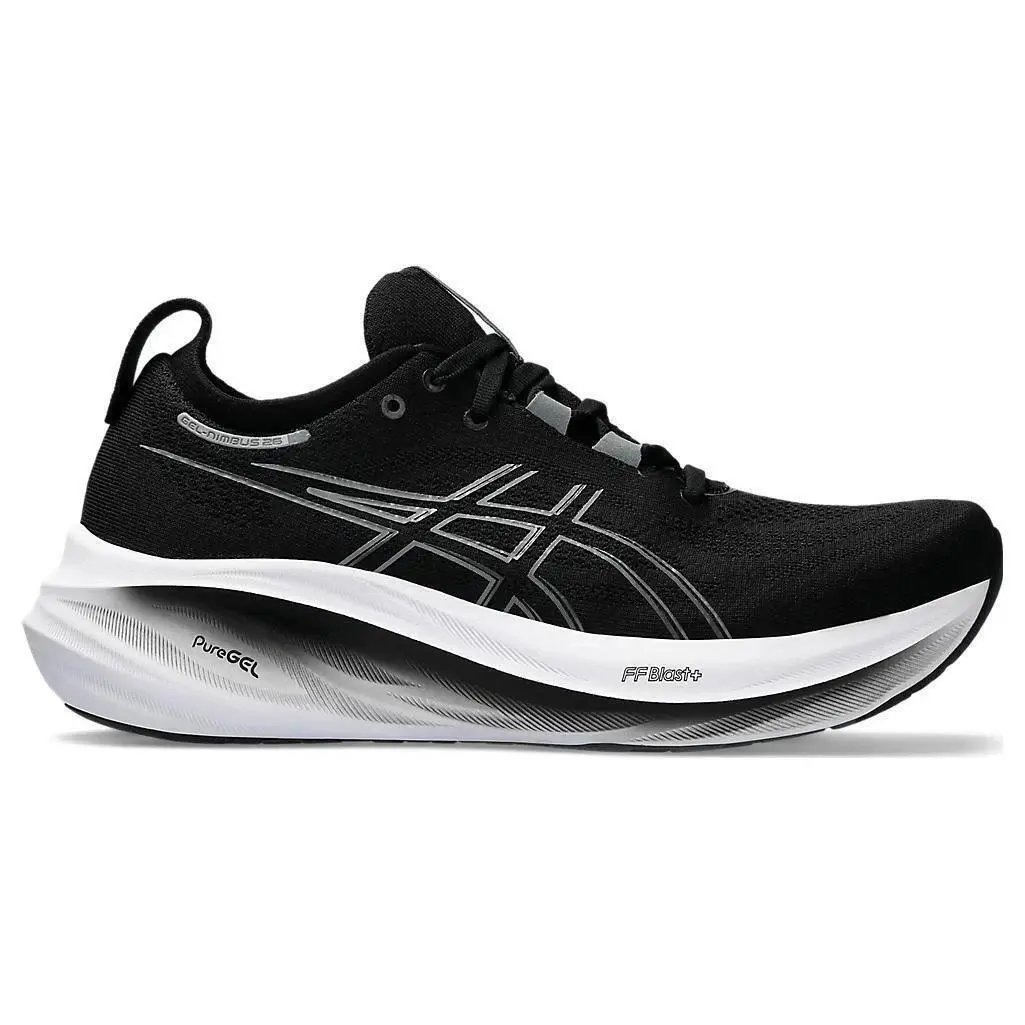 Asics shoes - ASICS GEL NIMBUS 26 - GEL NIMBUS - 1011B796-001 - Black 3