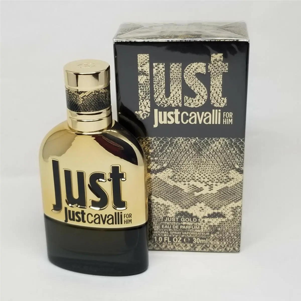 Just Cavalli Gold For Him Eau de Parfum 1.0oz 30ml by Roberto Cavalli