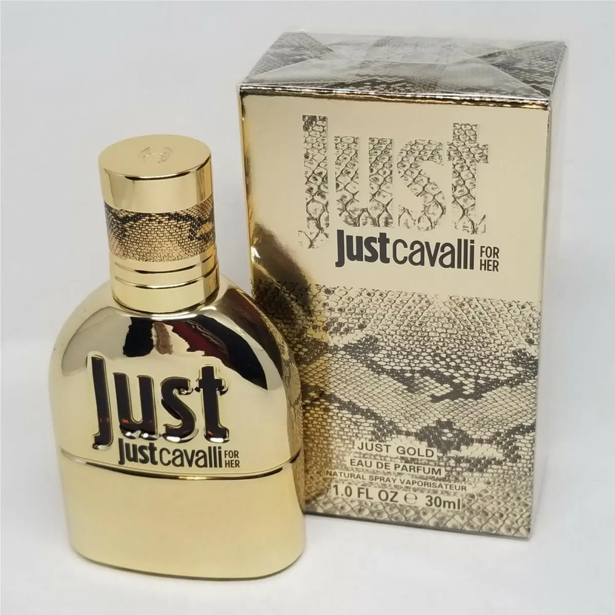 Just Cavalli Gold For Her Eau de Parfum 1.0oz 30ml by Roberto Cavalli